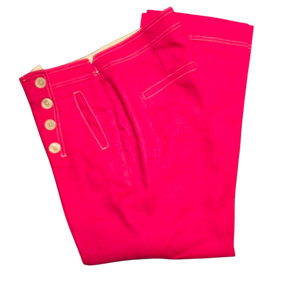 J. Crew Pink Cropped Pants